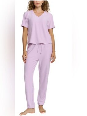 Honeydew lounge set pajama set pale purple size Large Tall new
